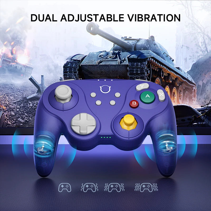 NYXI Warrior Wireless PC Joypad For Nintendo Switch Android IOS Lite Version Purple