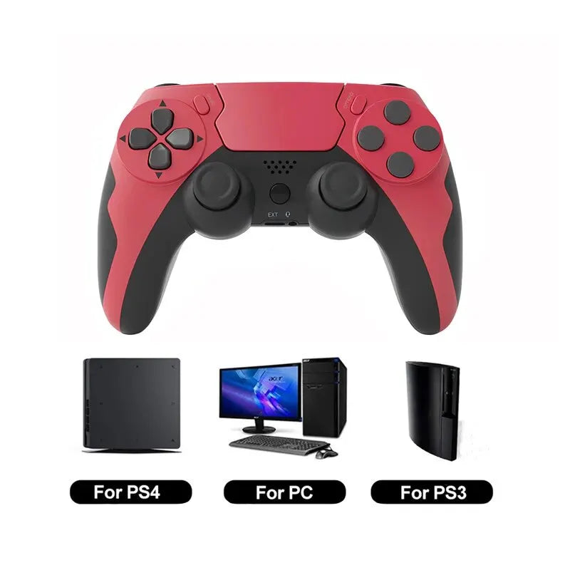 P48 Wireless Gamepad with Six Axis Gyroscope Game Controller For PS4 PS3 Console Wins 7 8 10 Dual Vibration PC Joystick