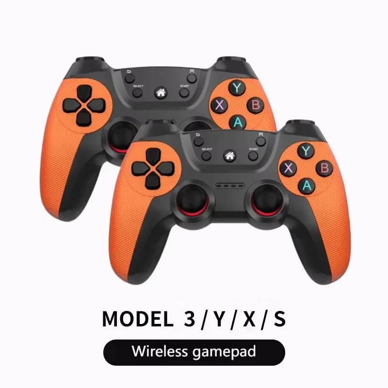 2025 New Wireless Usb Game Controller For Tesla Model Y/3/X/S Double Player Online Tv Pc Ps3 Steam Compatible Gaming Accessory