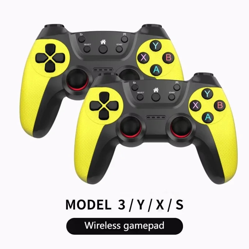 2025 New Wireless Usb Game Controller For Tesla Model Y/3/X/S Double Player Online Tv Pc Ps3 Steam Compatible Gaming Accessory