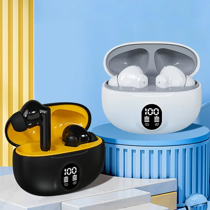 TWS Wireless Headsets Bluetooth Earphone Wireless Earbuds LED Power Display Sport Headphone with Mic for Smart Phone