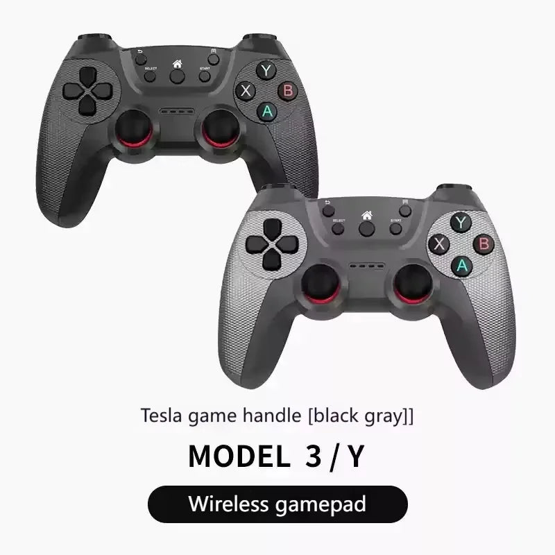 2025 New Wireless Usb Game Controller For Tesla Model Y/3/X/S Double Player Online Tv Pc Ps3 Steam Compatible Gaming Accessory