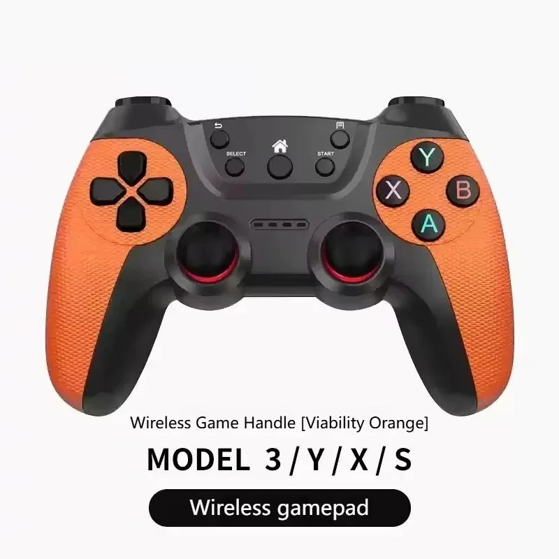 2025 New Wireless Usb Game Controller For Tesla Model Y/3/X/S Double Player Online Tv Pc Ps3 Steam Compatible Gaming Accessory