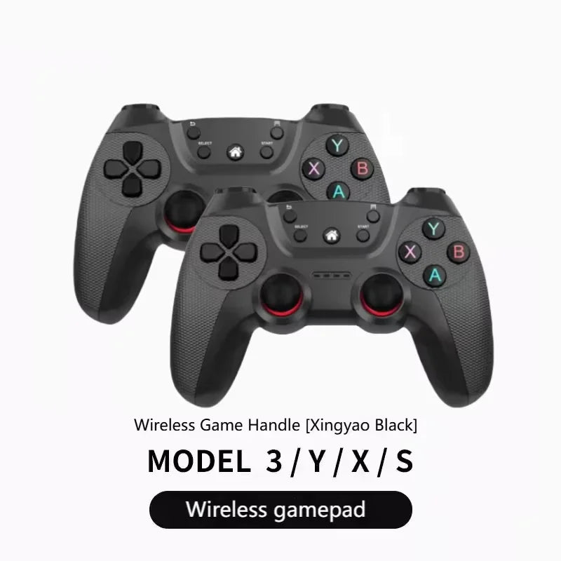 2025 New Wireless Usb Game Controller For Tesla Model Y/3/X/S Double Player Online Tv Pc Ps3 Steam Compatible Gaming Accessory