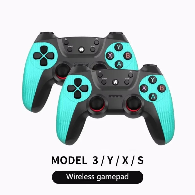 2025 New Wireless Usb Game Controller For Tesla Model Y/3/X/S Double Player Online Tv Pc Ps3 Steam Compatible Gaming Accessory
