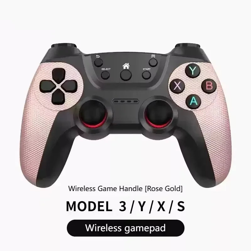 2025 New Wireless Usb Game Controller For Tesla Model Y/3/X/S Double Player Online Tv Pc Ps3 Steam Compatible Gaming Accessory