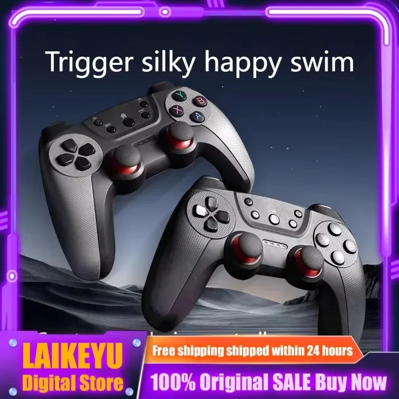 2025 New Wireless Usb Game Controller For Tesla Model Y/3/X/S Double Player Online Tv Pc Ps3 Steam Compatible Gaming Accessory