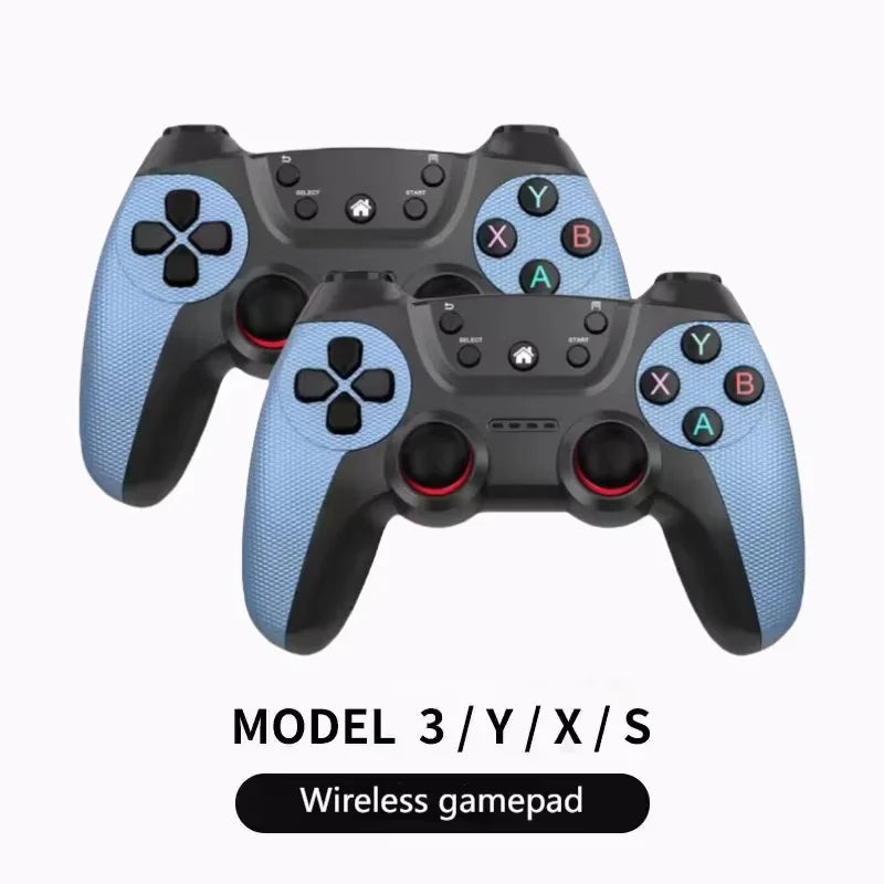 2025 New Wireless Usb Game Controller For Tesla Model Y/3/X/S Double Player Online Tv Pc Ps3 Steam Compatible Gaming Accessory