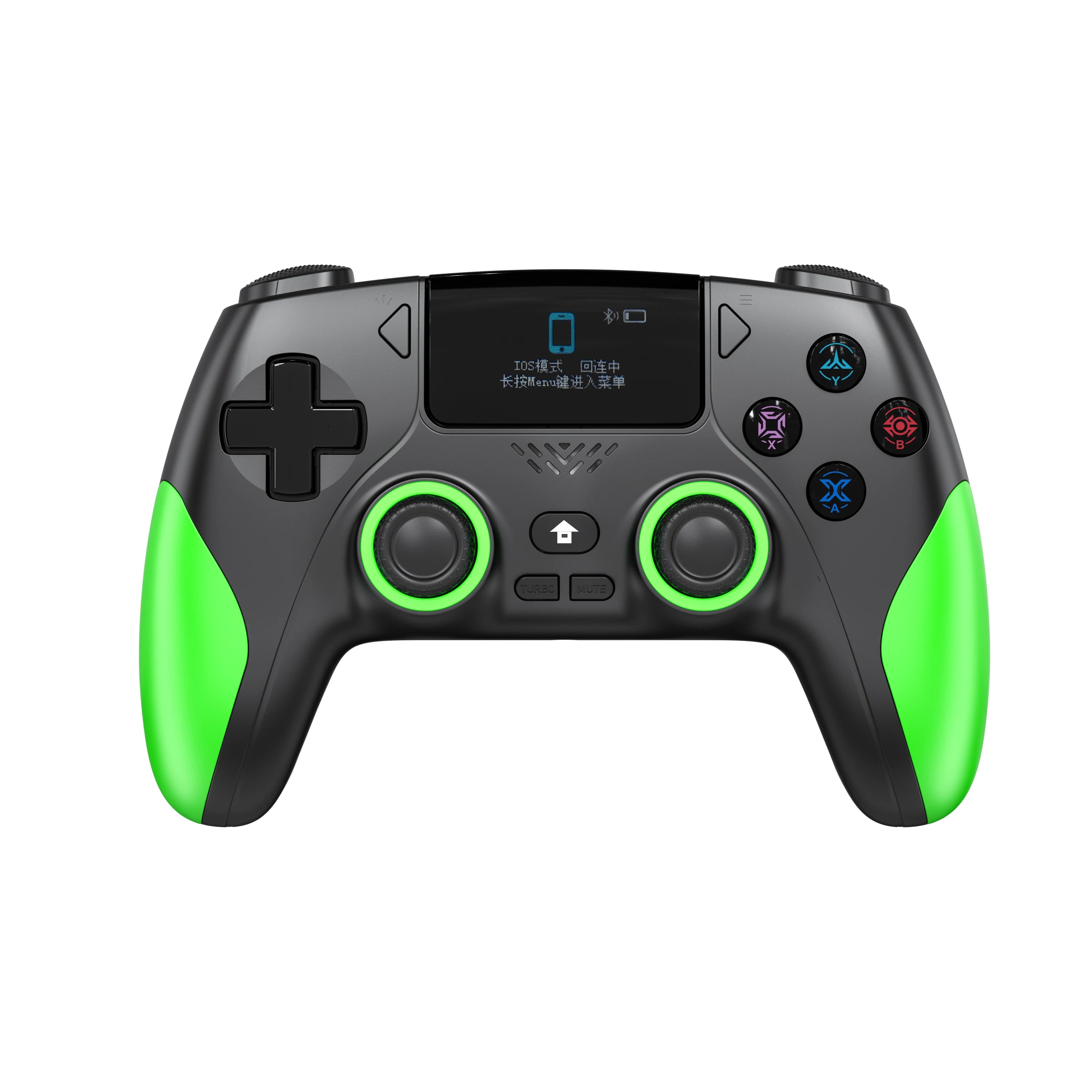 Smart Screen Wireless Game Controller, PS4 Gamepad with Customizable Display,  Compatible with IOS Andriod Table  Steam Switch