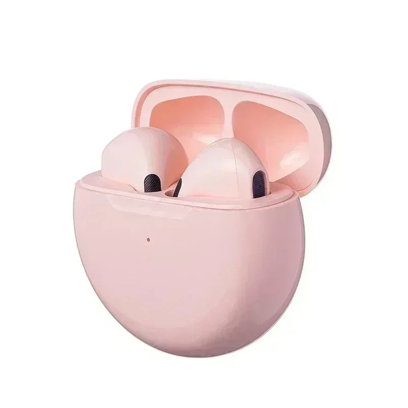 Original TWS Bluetooth Earphones Wireless Bluetooth Headset Noise Cancelling Earbuds with Mic Pro6 Wireless Headphones