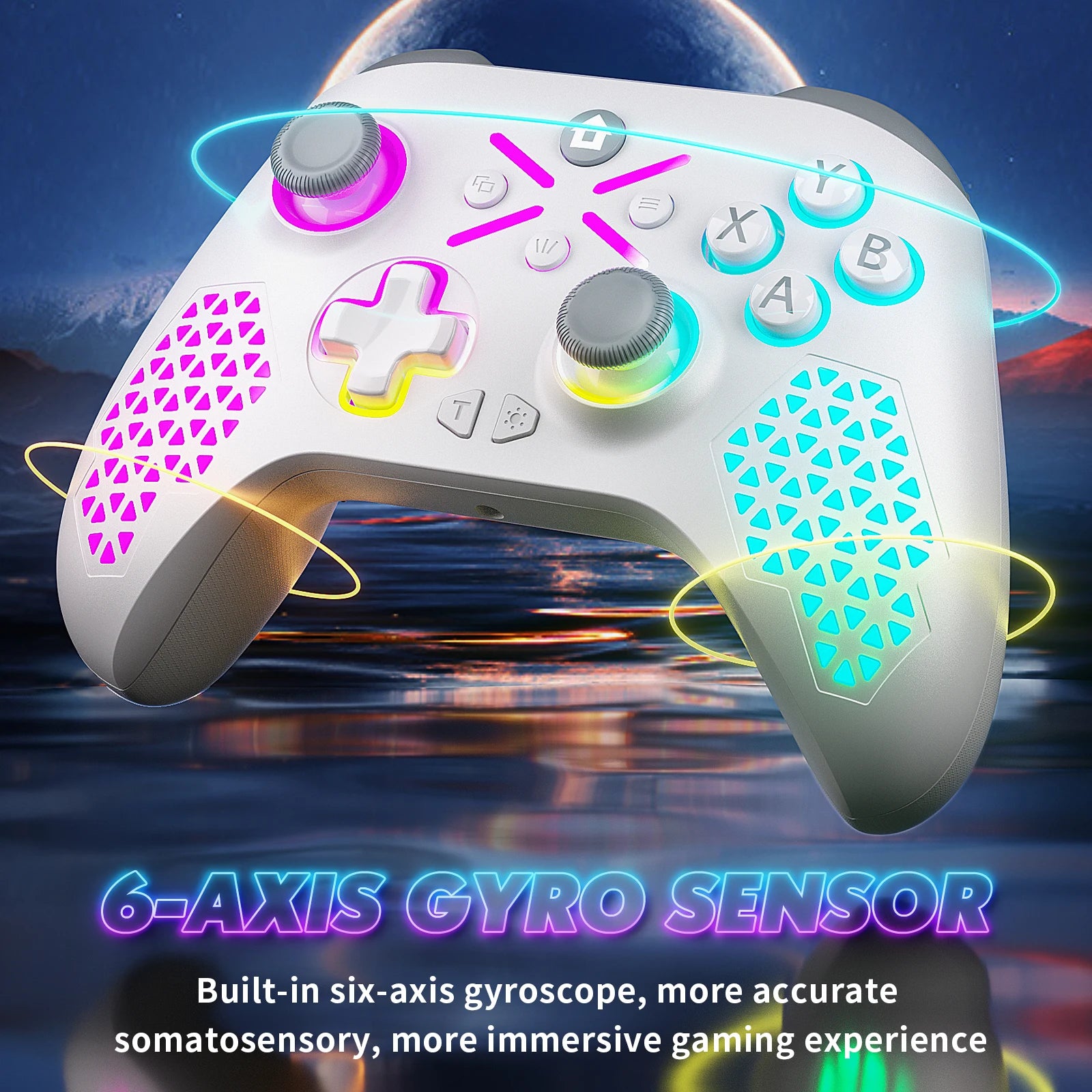 2.4G Wireless Controller For Xbox One/xbox Series X/S/PC With 650mah Battery gamepad Multi-Function Joystick Controller