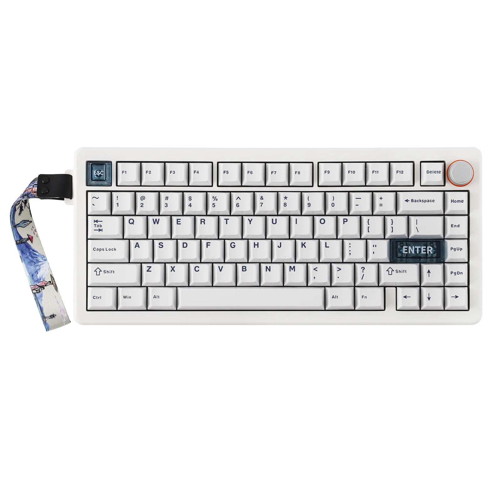 CIDOO QK75 75% Hot-Swap Gasket Tri-Mode Wireless Mechanical Gaming Keyboard with VIA Programmable & RGB Backlit for Win/Mac