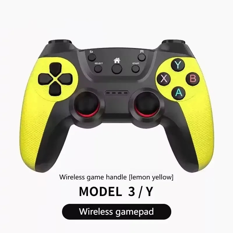 2025 New Wireless Usb Game Controller For Tesla Model Y/3/X/S Double Player Online Tv Pc Ps3 Steam Compatible Gaming Accessory