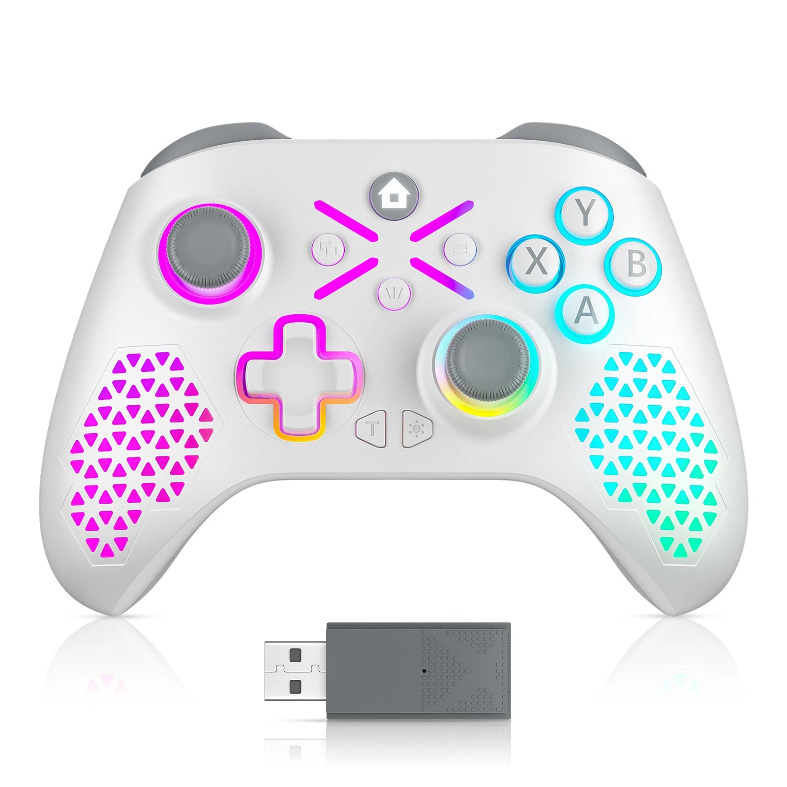 2.4G Wireless Controller For Xbox One/xbox Series X/S/PC With 650mah Battery gamepad Multi-Function Joystick Controller