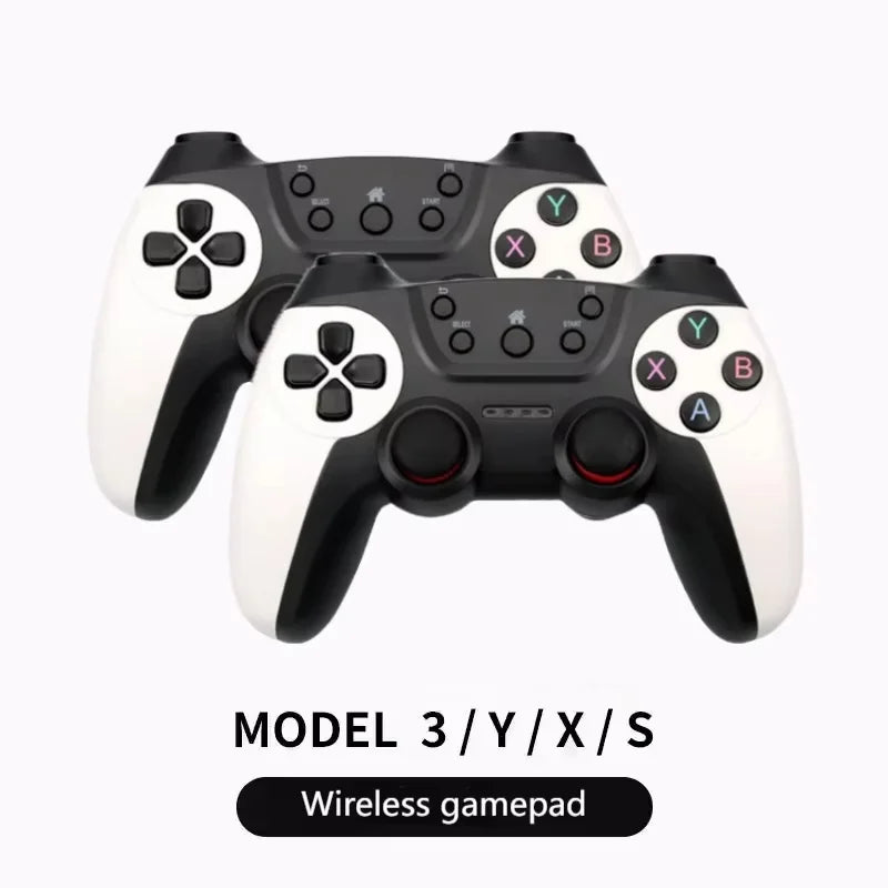2025 New Wireless Usb Game Controller For Tesla Model Y/3/X/S Double Player Online Tv Pc Ps3 Steam Compatible Gaming Accessory