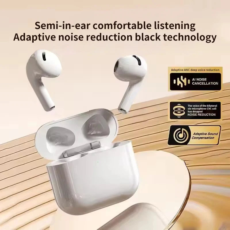 2025 New Bluetooth Earphones True Wireless High Sound Quality Sports In Ear Style HiFi Sound Low Latency for IPhone Android