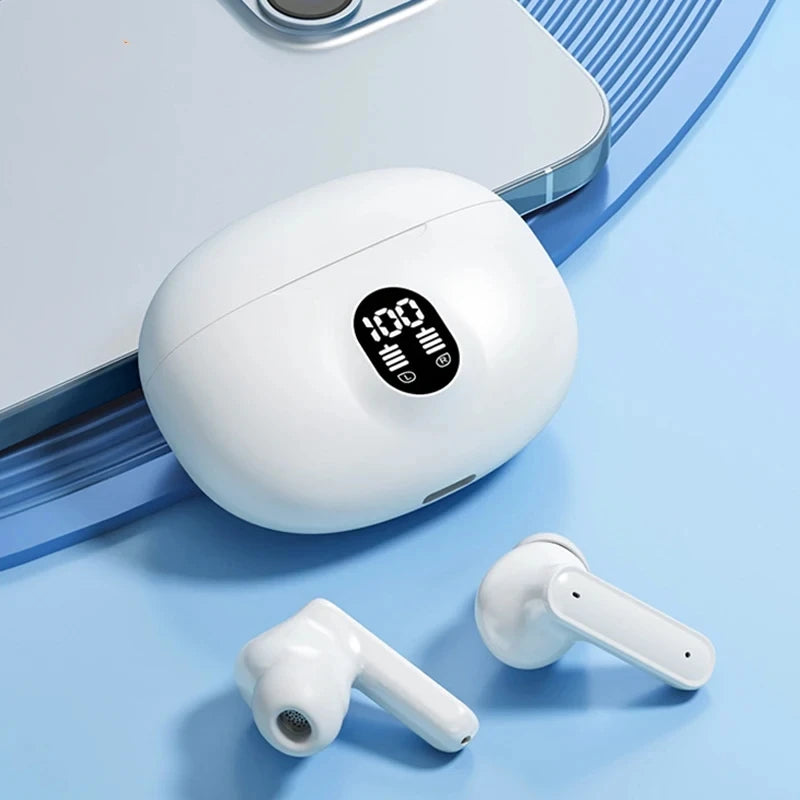 TWS Wireless Headsets Bluetooth Earphone Wireless Earbuds LED Power Display Sport Headphone with Mic for Smart Phone