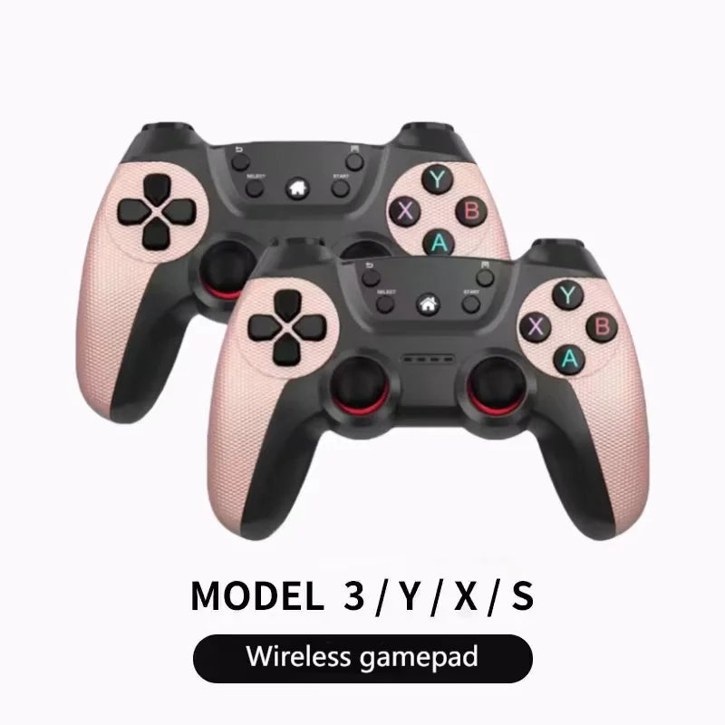 2025 New Wireless Usb Game Controller For Tesla Model Y/3/X/S Double Player Online Tv Pc Ps3 Steam Compatible Gaming Accessory