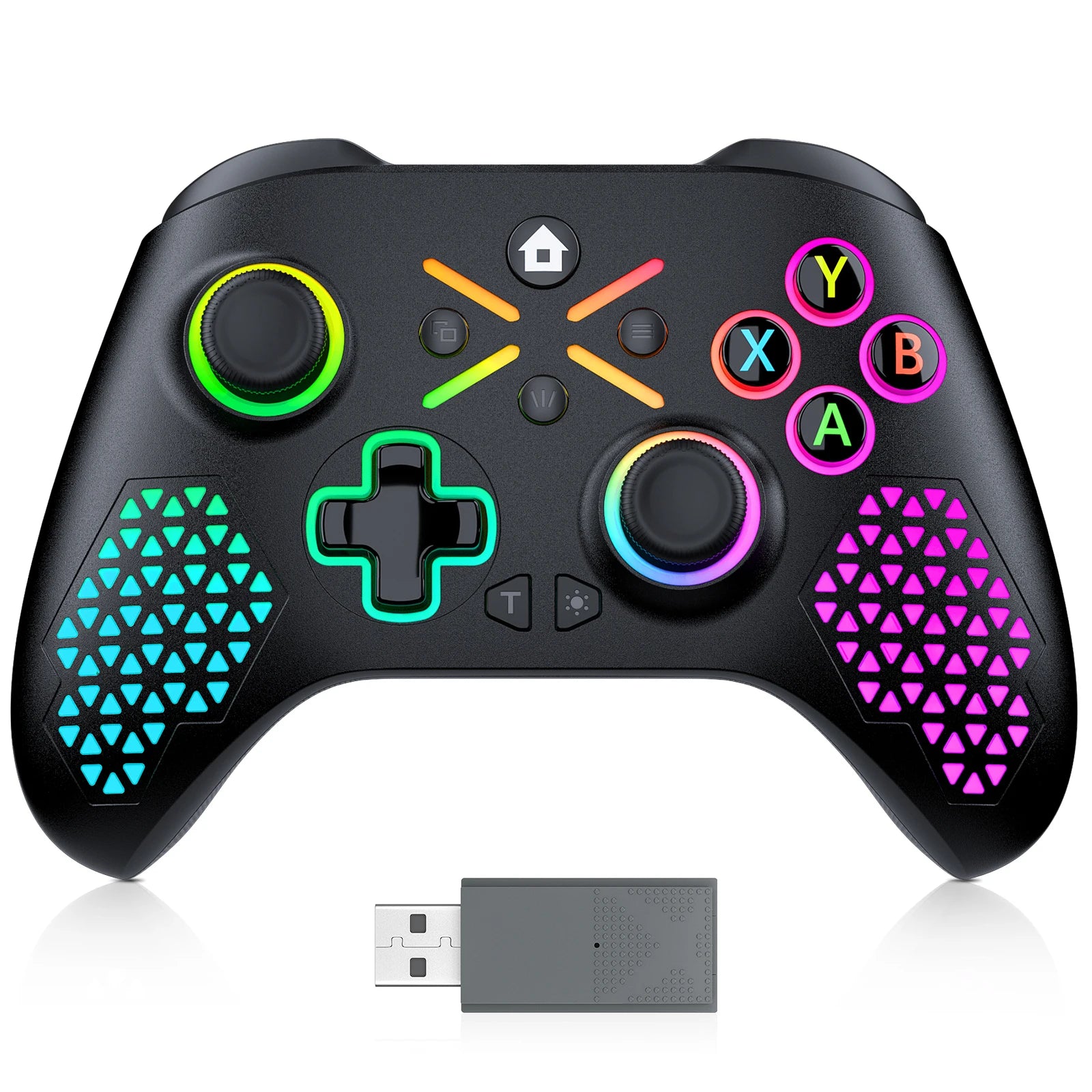 2.4G Wireless Controller For Xbox One/xbox Series X/S/PC With 650mah Battery gamepad Multi-Function Joystick Controller