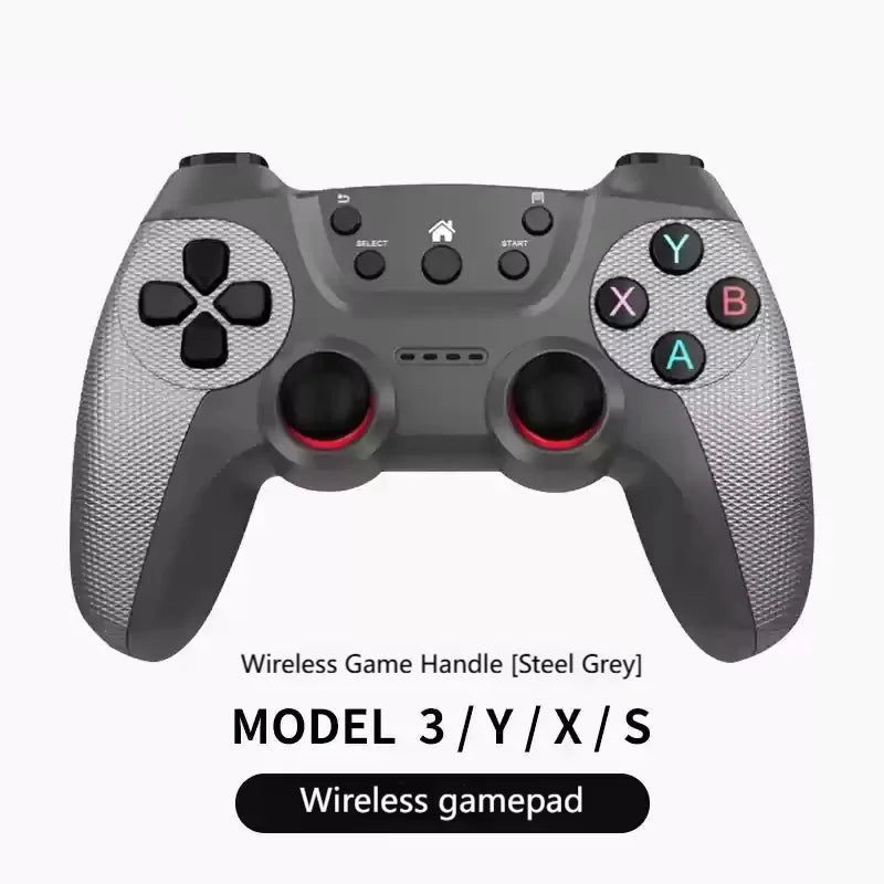 2025 New Wireless Usb Game Controller For Tesla Model Y/3/X/S Double Player Online Tv Pc Ps3 Steam Compatible Gaming Accessory