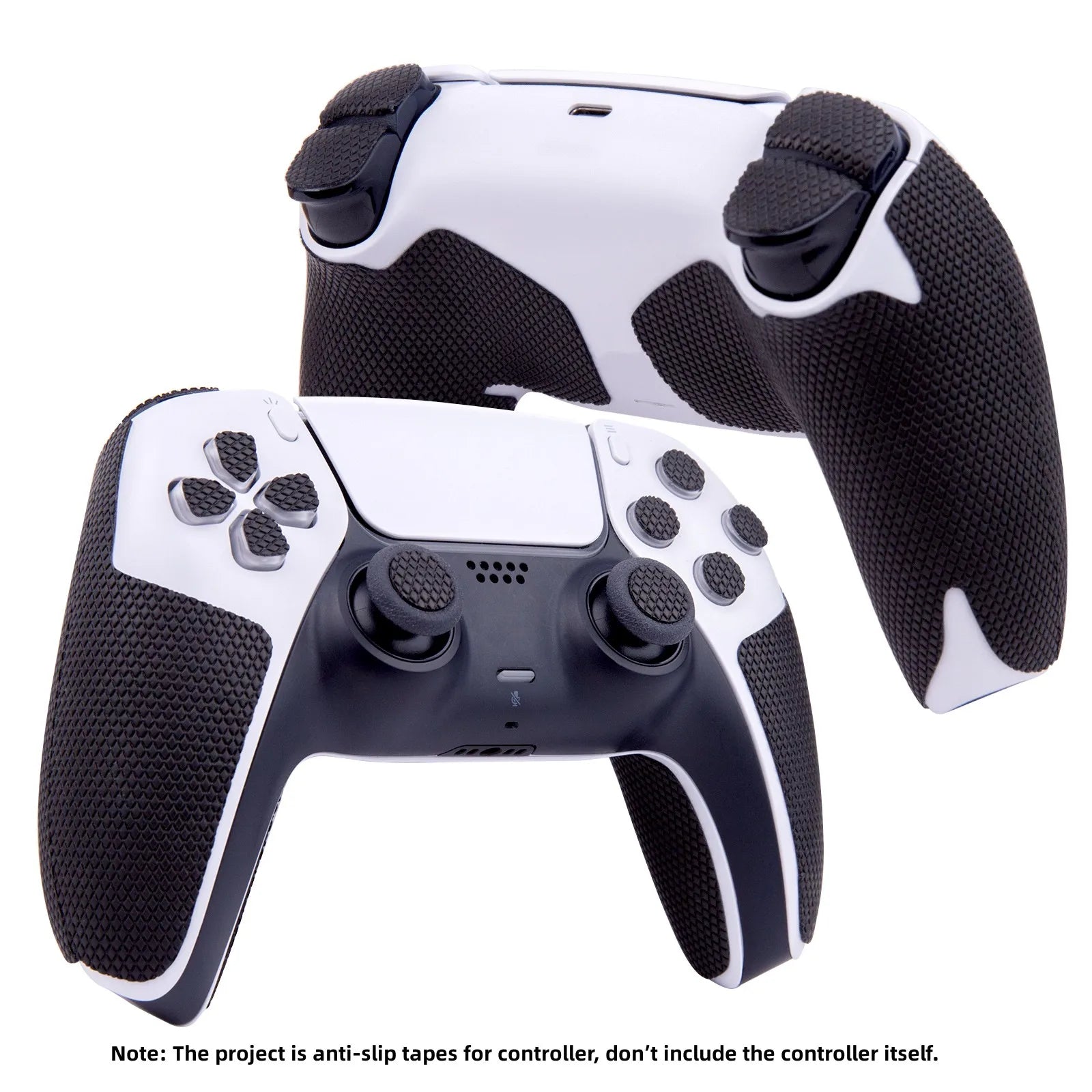 TALONGAMES Controller Grip Tape Compatible With Playstation 5 DualSense / PS5 Gaming Handle,Non-slip Sweat Absorption Sticker