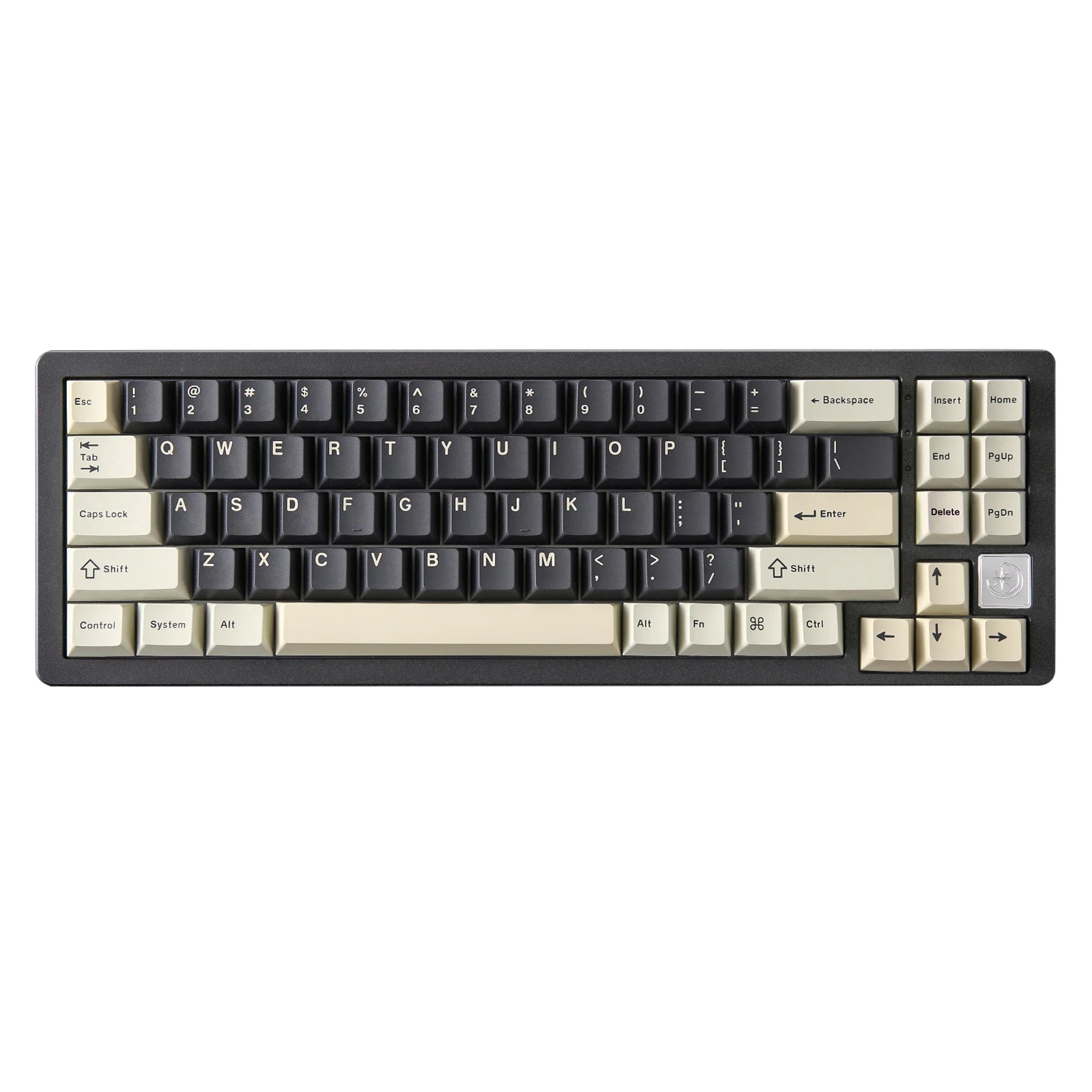 YUNZII AL71 Silver CNC Aluminum Mechanical Keyboard, Hot Swap 71-Key Wireless Gaming Keyboard, Compact Gasket Mac&Win Keyboard