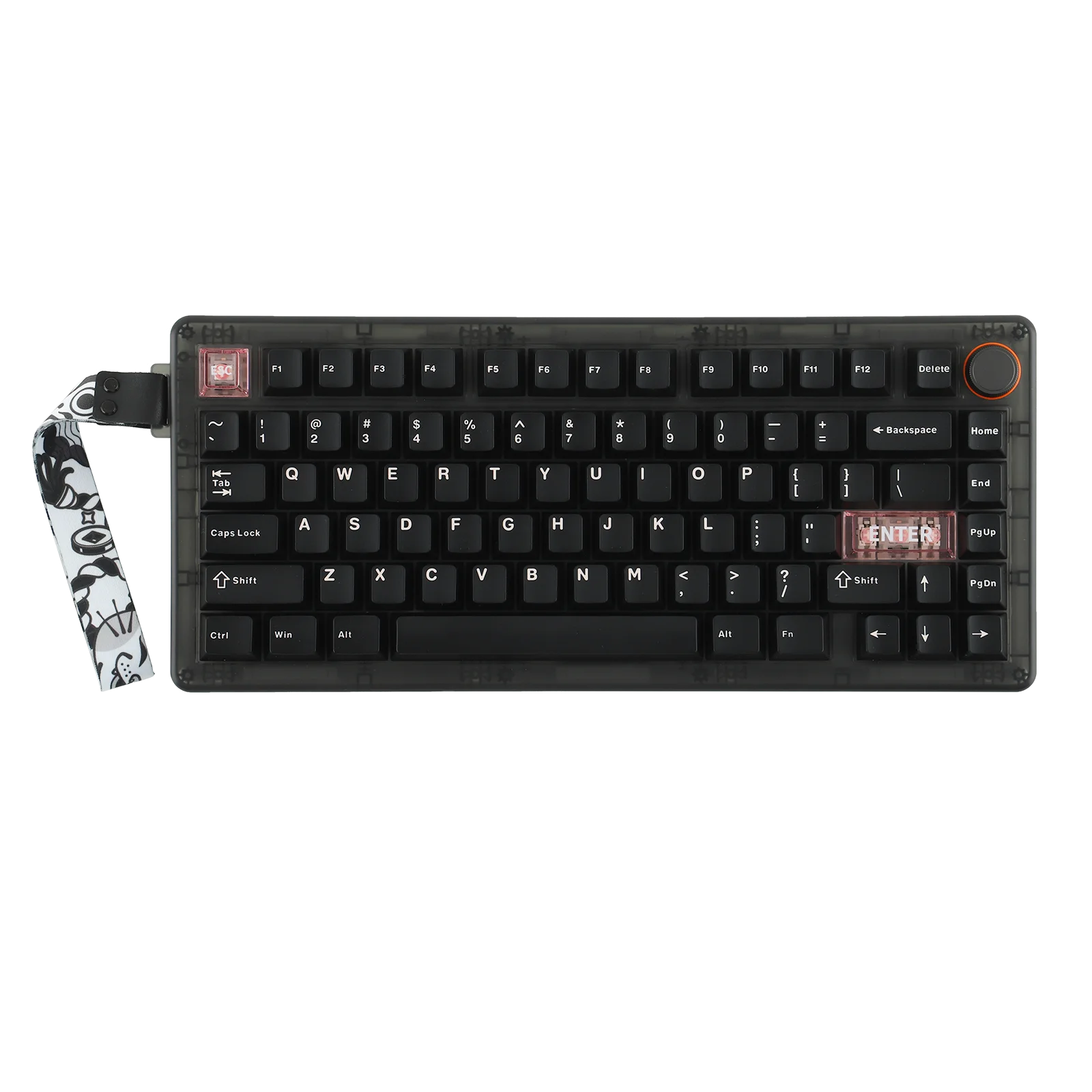CIDOO QK75 75% Hot-Swap Gasket Tri-Mode Wireless Mechanical Gaming Keyboard with VIA Programmable & RGB Backlit for Win/Mac