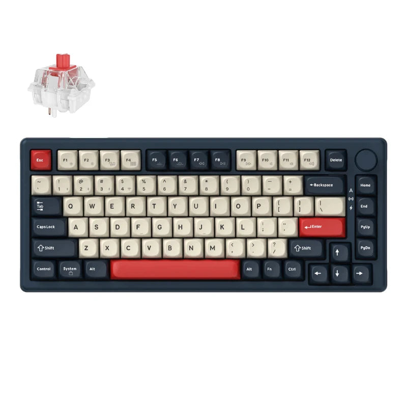 Keychron J2 QMK Wireless Mechanical Keyboard RGB Backlight with Keychron Super mechanical switch