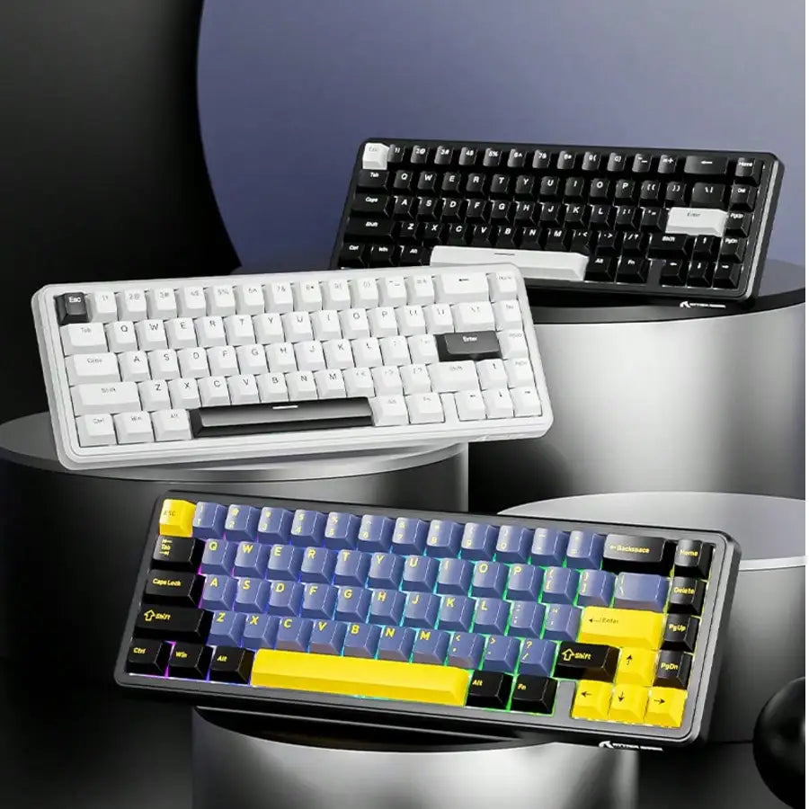 X65HE magnetic axis mechanical keyboard contour side engraved w...