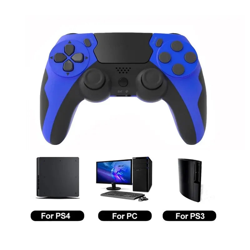 P48 Wireless Gamepad with Six Axis Gyroscope Game Controller For PS4 PS3 Console Wins 7 8 10 Dual Vibration PC Joystick